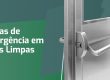 Portas de Emergência em Salas Limpas